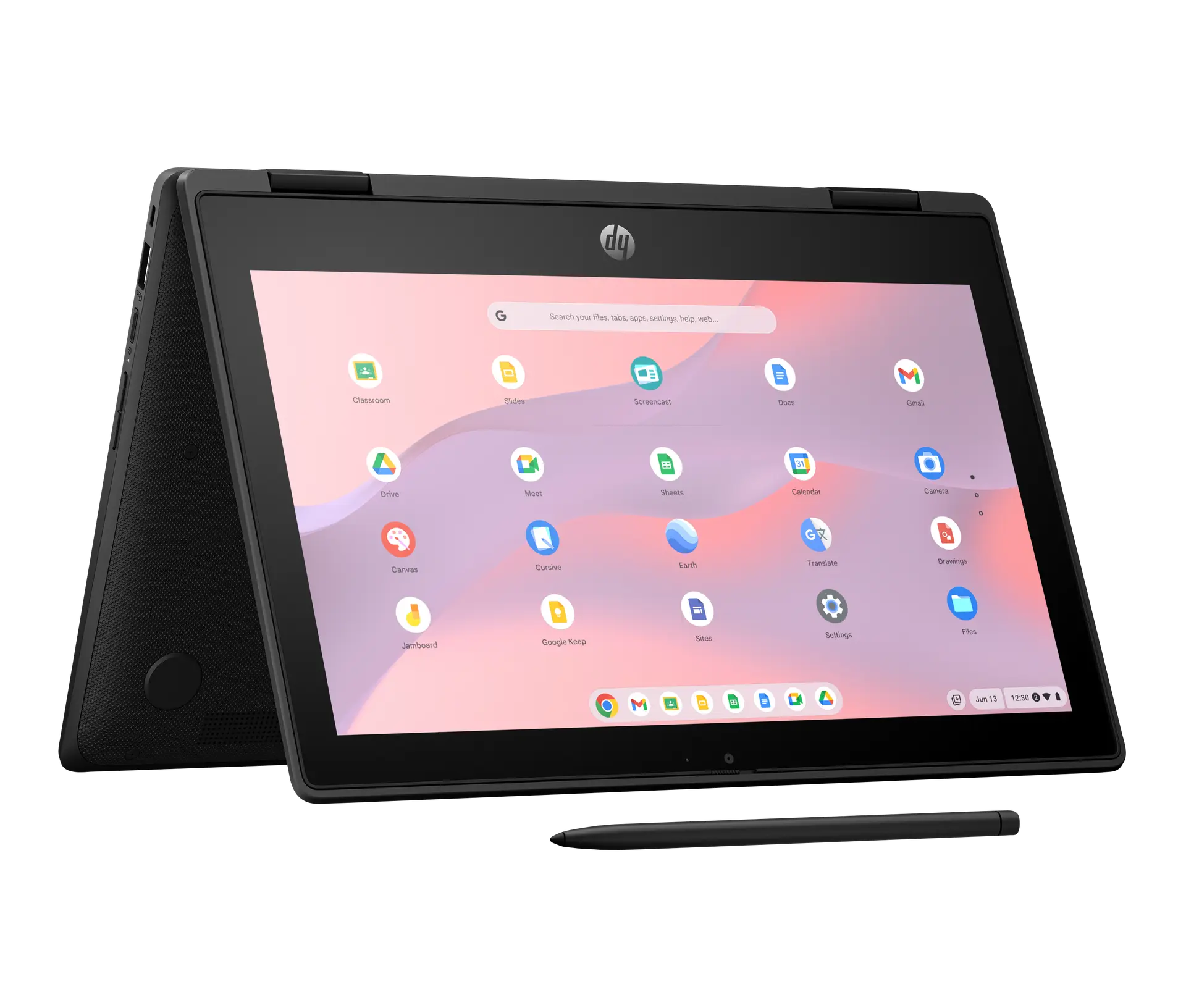 HP Fortis Flip G1m 11 inch Chromebook official product image