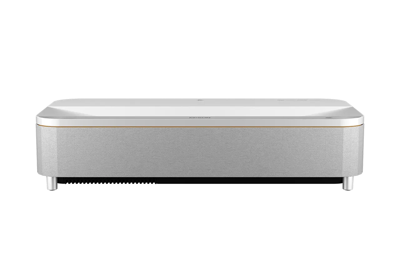 Epson EH-QS100W: 4K PRO-UHD super-short-throw projector with 4,500 lumens and IP controls, for immersive entertainment. — exact V11HB49040 manufacturer product image