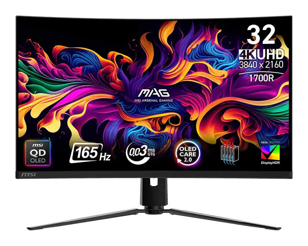MSI MAG 321CUP QD-OLED — original manufacturer model image