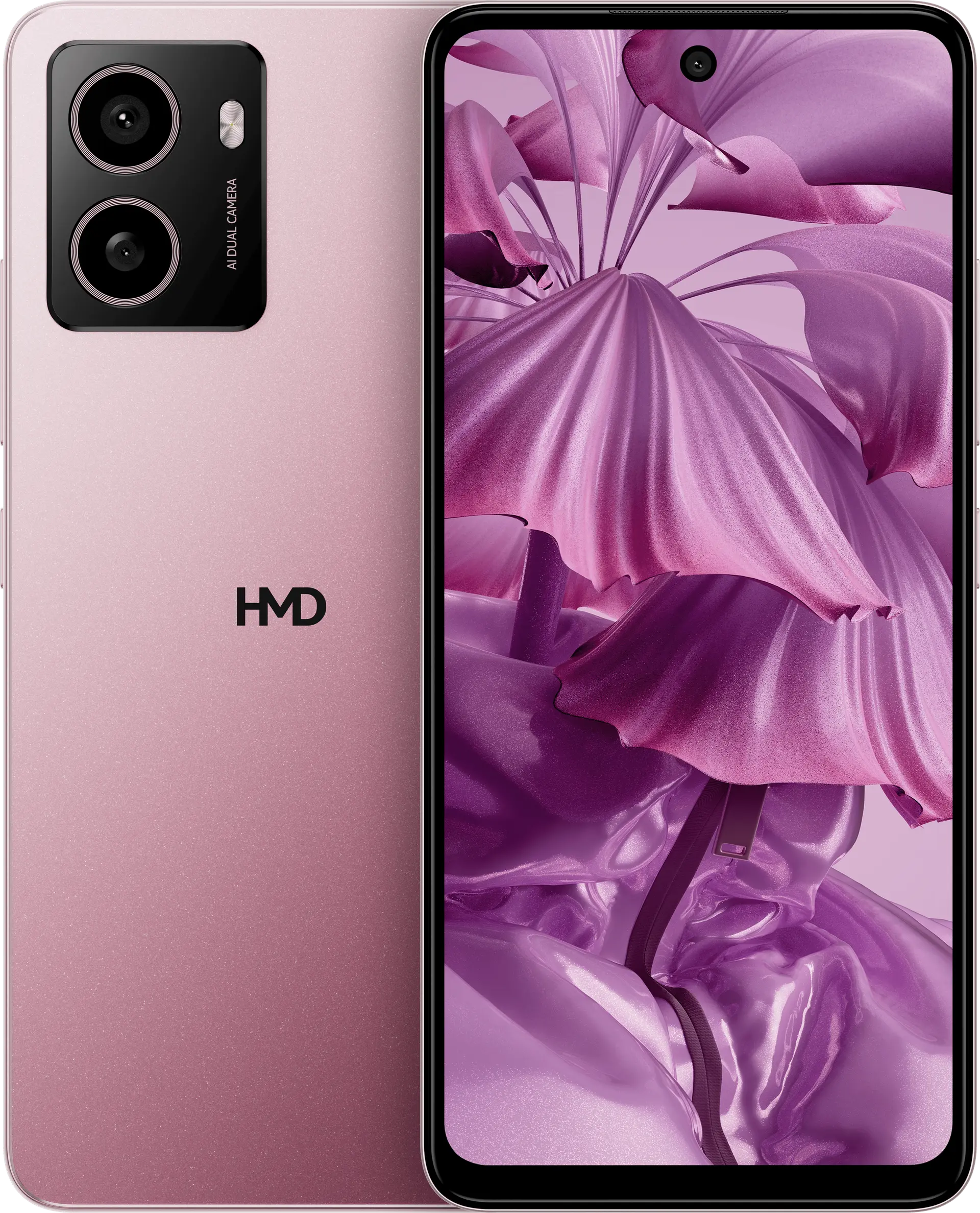 HMD Pulse in Dreamy Pink, official exact-configuration product image.