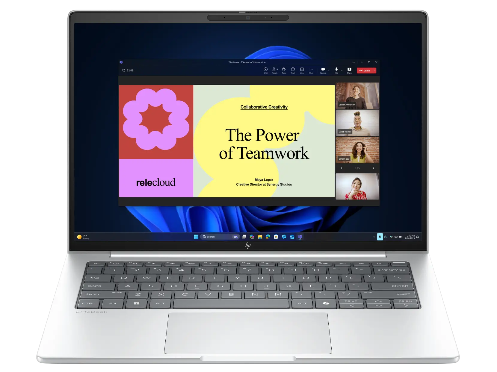 HP EliteBook 8 G1i 14 inch Notebook AI PC Wolf Pro Security Edition official product image