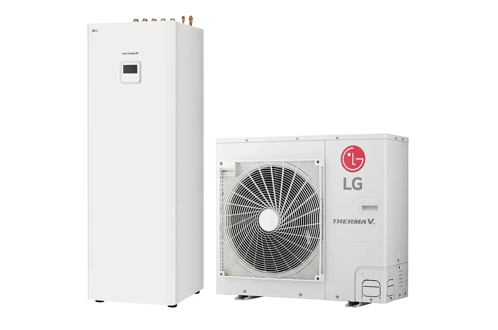 Front view of R32 Split 5/7/9 kW IWT, 1Ø, 7kW HN0913T NK0 + HU071MR U44