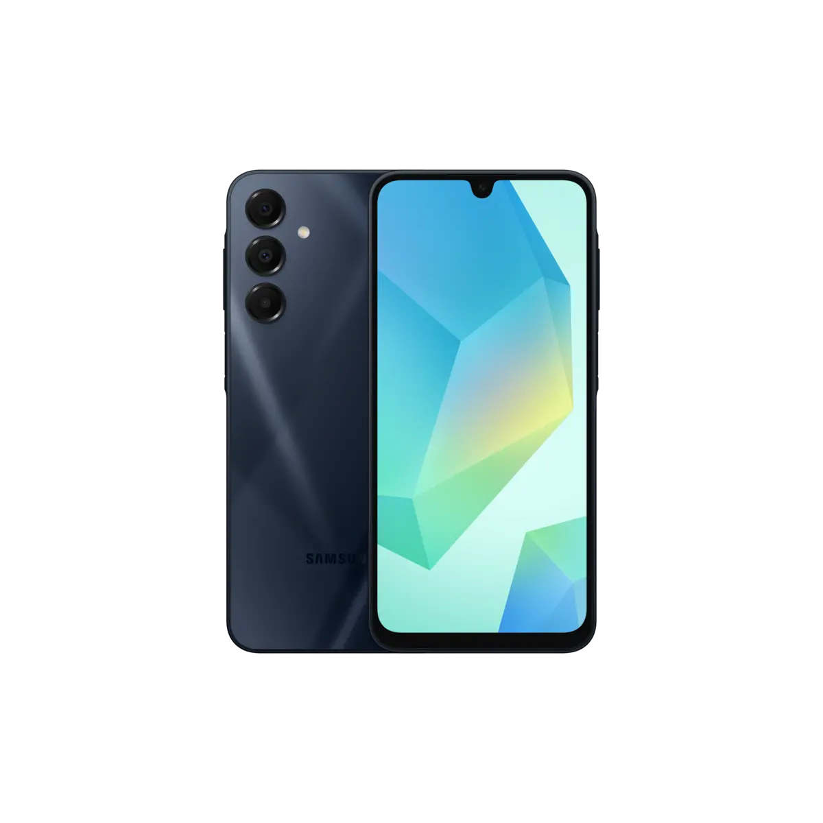Samsung Galaxy A16 5G in Blue Black, official product view