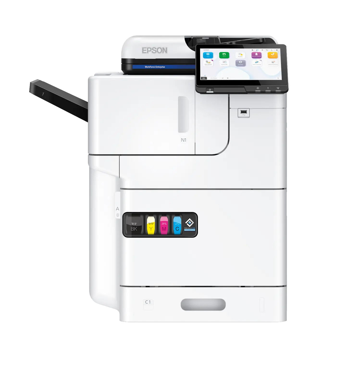 Epson WorkForce Enterprise AM-C550z A4 MFP colour printer with inner finisher — exact C11CL29401BZ manufacturer product image