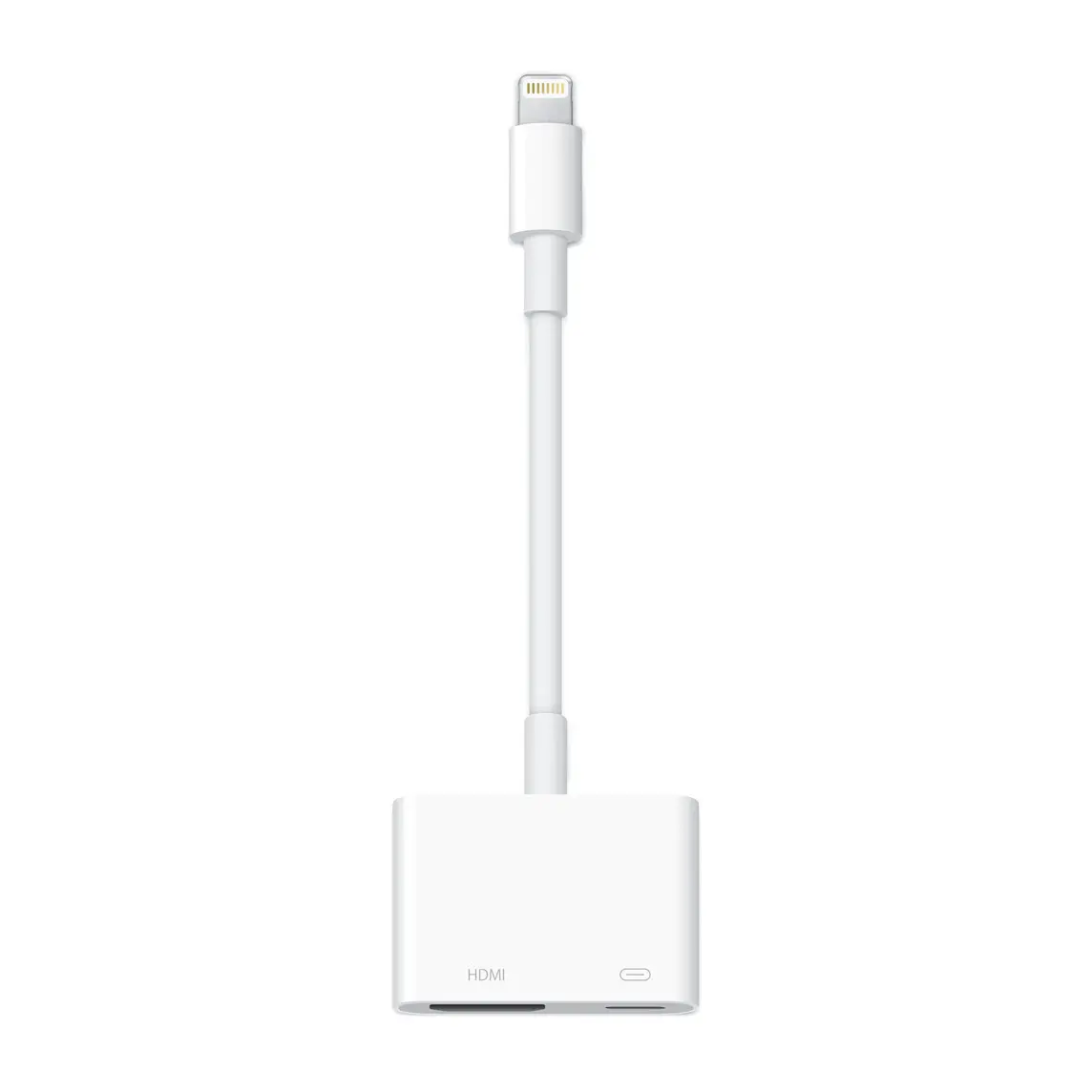 The Lightning Digital AV Adapter supports mirroring of what is displayed on your device screen to your HDMI-equipped TV, display or projector.