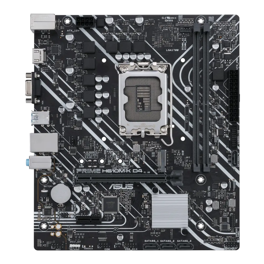 ASUS PRIME H610M-K D4 official product image