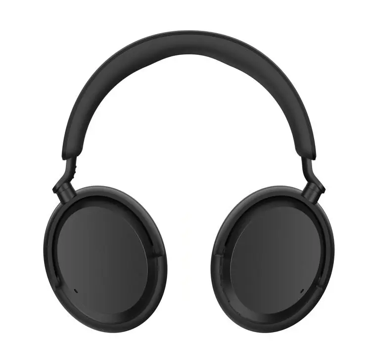 Sennheiser ACCENTUM Wireless over-ear headphones in black, front view