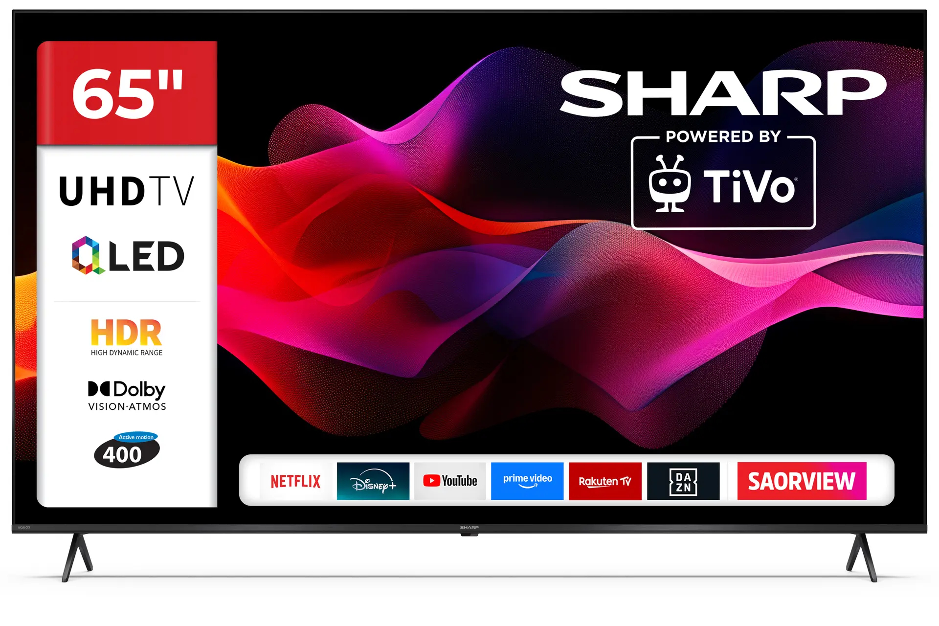 Sharp 65HM5245I television, official exact-model product image.